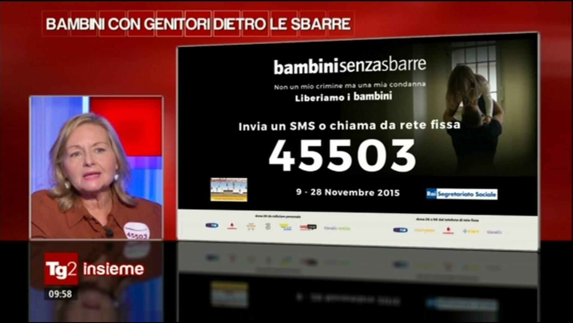 Bambinisenzasbarre in TV -2015