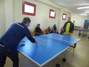 Ping pong nel carcere di Castrovillari, 5 dicembre 2017 - Partita con papà